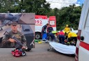 Motociclista de 20 anos não resiste e morre após colisão com van