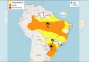 Tempestade à vista: semana começa com 17 estados em alerta de chuvas e ventos de até 100 km/h