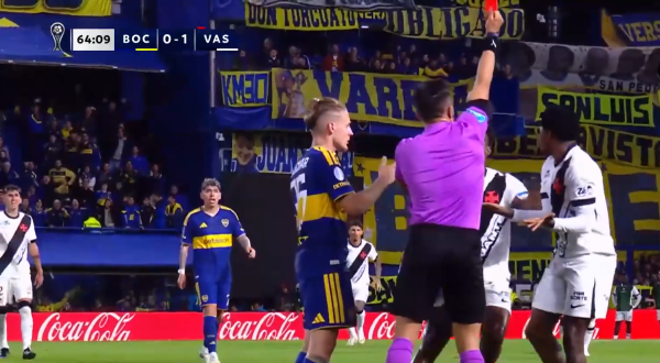Vasco vence o Boca Juniors na Bombonera e fica perto da final da Sul-Americana