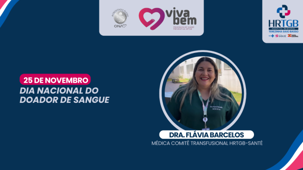 Viva Bem! Dia Nacional do Doador de Sangue