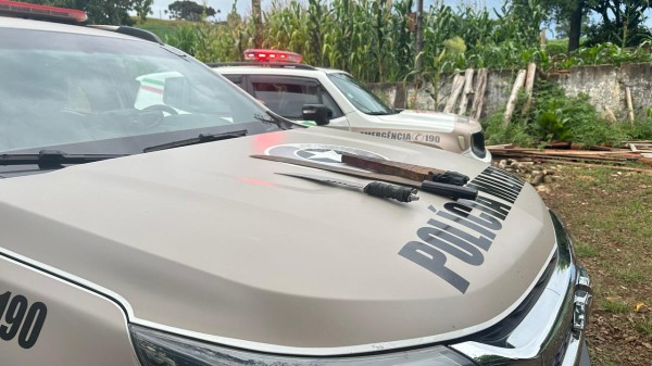 Pai é ferido por arma branca após briga com o filho na comunidade de Sede Marina