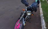 Homem é preso por conduzir motocicleta com placa adulterada