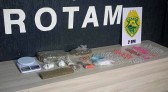 Polícia Militar apreende mais de 500 unidades de ecstasy e 1,5 kg de maconha após abordagem no Bairro Novo Horizonte