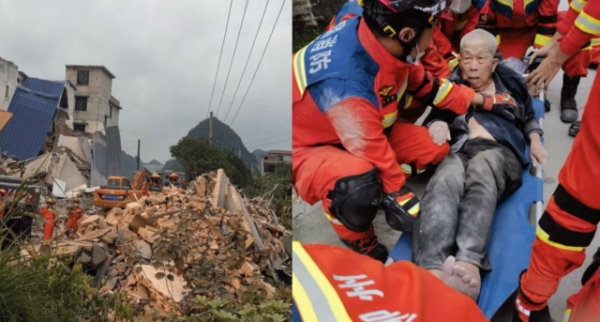 Terremoto de magnitude 5,2 deixa mortos e provoca destruição na China