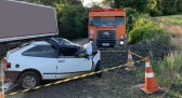 Homem morre em grave acidente na PR 281