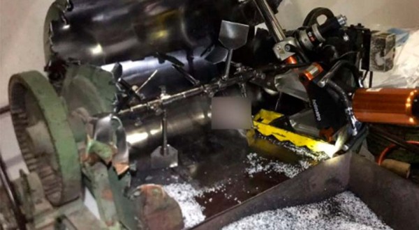 Jovem tem braço esmagado por máquina em SC