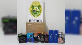 BPFRON apreende mercadorias em Santo Antônio do Sudoeste-PR