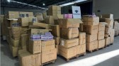 Receita Federal apreende dez toneladas de cosméticos irregulares em Santa Catarina
