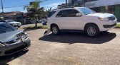 Colisão traseira é registrada na Avenida Paraná