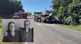 Casal de idosos que perdeu a vida em acidente na BR-163 é identificado