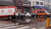 Colisão entre carro e moto deixa motociclista ferido na Av. Santa Catarina