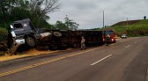 Outro grave acidente na curva da morte deixa motorista ferido
