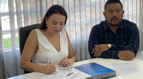 Assinada ordem de serviço para reforma do galpão da reciclagem no valor de 350 mil