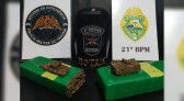 Rotam prende homem e apreende quase 2kg de maconha