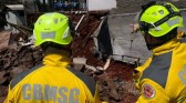 O Lar de idosos é interditado após deslizamento no Oeste de SC