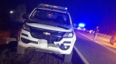 Acidente entre duas motocicletas deixa homem ferido e outro condutor foge do local