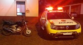 Rápida ação policial recupera moto furtada em Palma Sola