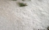 Chuva de granizo assusta moradores