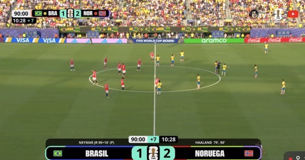 Brasil é eliminado pela Noruega e adia sonho do hexacampeonato