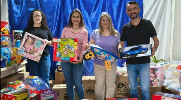 Creches municipais recebem novos brinquedos e materiais pedagógicos
