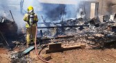Incêndio destrói residência e dois veículos no Bairro União