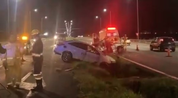 Motorista embriagado é preso após acidente que matou sobrinho e feriu policial