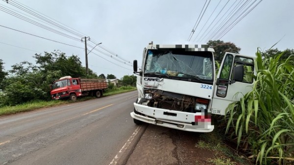 Colisão entre caminhões na SC-163 reacende debate sobre construção de elevado