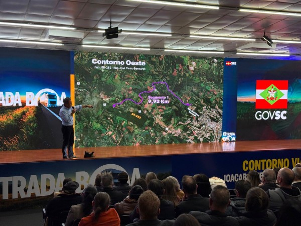 Edital para construção do Contorno Viário de Joaçaba, Herval d'Oeste e Luzerna é lançado
