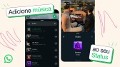 WhatsApp agora permite adicionar músicas nas atualizações de status
