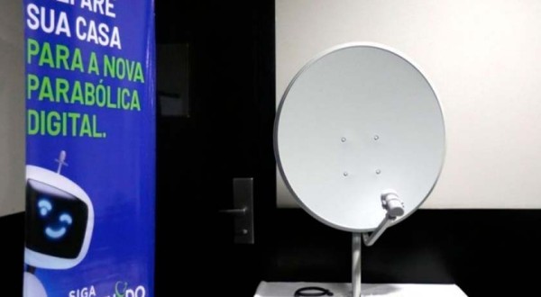 Cerca de 1,5 milhão de brasileiros de baixa renda deve receber kit da nova parabólica digital