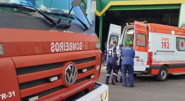 Idoso fica ferido após ser atropelado