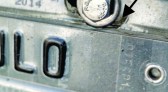 Após perder placa original de motocicleta, condutor usa outra e é preso por adulteração