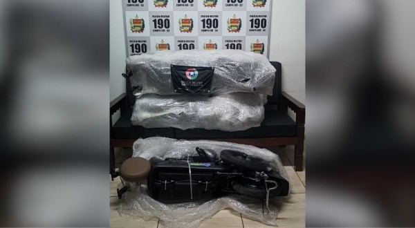 Polícia Militar apreende motocicletas elétricas estrangeiras