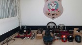 Polícia Civil prende suspeito de Vários furtos e recupera objetos furtados