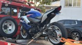 Motociclista é preso por adulteração de placa no centro
