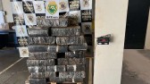 Jovem de 19 anos é preso com mais de 800 kg de maconha