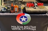 Polícia impede caça de animal silvestre e apreende arma de fogo no Meio-Oeste