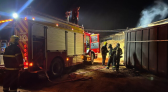 Princípio de incêndio atinge madeireira