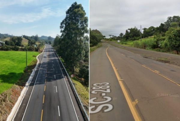 SC-283 é revitalizada após 40 anos e recebe investimento de R$ 86 milhões no Oeste de SC