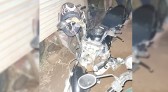 Mulher sofre queda de moto e é encaminhada ao hospital