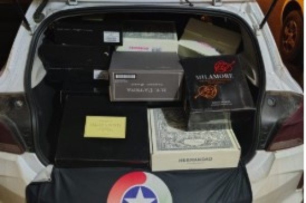 PMRv apreende carga de vinhos estrangeiros