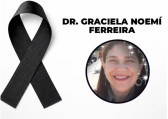 Município de  decreta luto pela morte da Dra. Graciela Noemí Ferreira