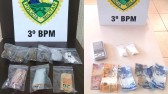 Cocaína e maconha são apreendidas em Pato Branco e Itapejara d'Oeste; 5 pessoas foram detidas