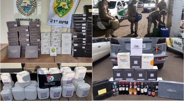 Saiba porque policiais não podem deixar de apreender mercadorias descaminhadas pegas em operações e abordagens