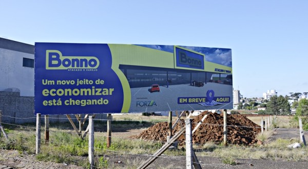 Obras do Atacarejo Bonno iniciam, e devem durar de 9 à 12 meses