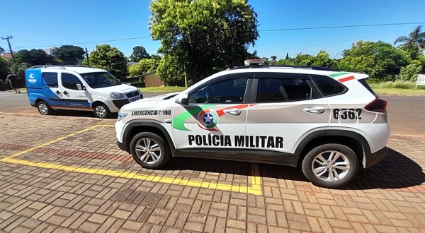 Mulher é presa no Bairro Salete por invasão, dano e lesão corporal