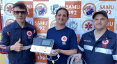 SAMU é a primeira unidade básica do estado a receber aparelho de eletrocardiograma