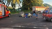 Acidente de trânsito é registrado no Bairro São Cristóvão
