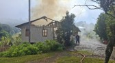 Incêndio destrói residência no Oeste de Santa Catarina e causa prejuízo total