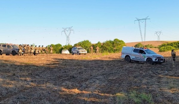 PM atua em reintegração de área ocupada por indígenas no interior